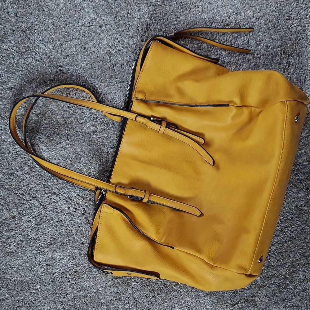 Urban expressions large purse/tote  Mustard